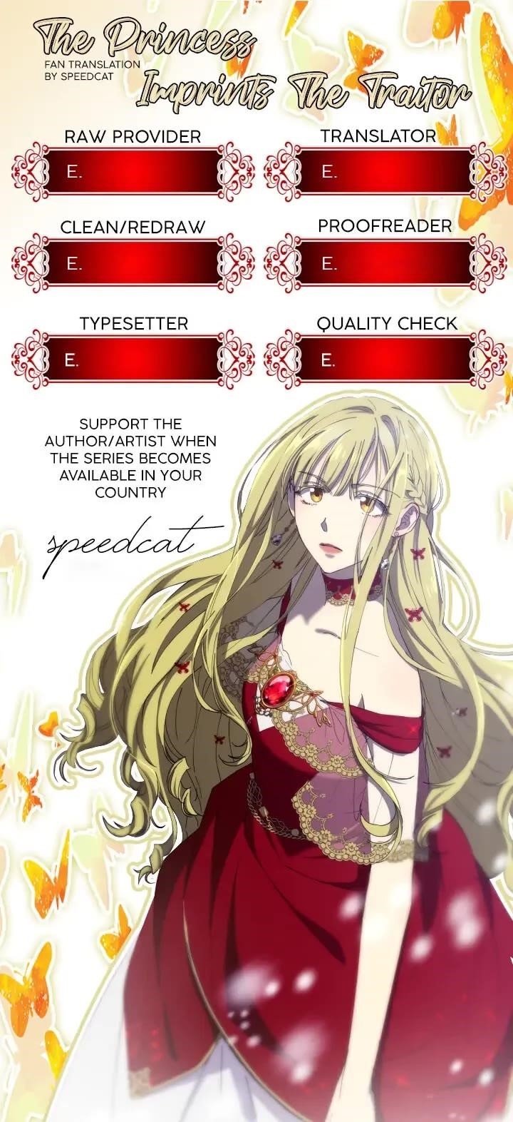 The Princess Imprints the Traitor - Chapter 62 Page 1