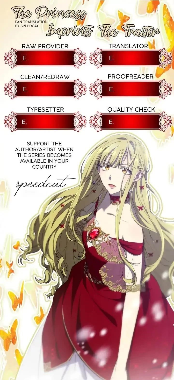 The Princess Imprints the Traitor - Chapter 64 Page 1