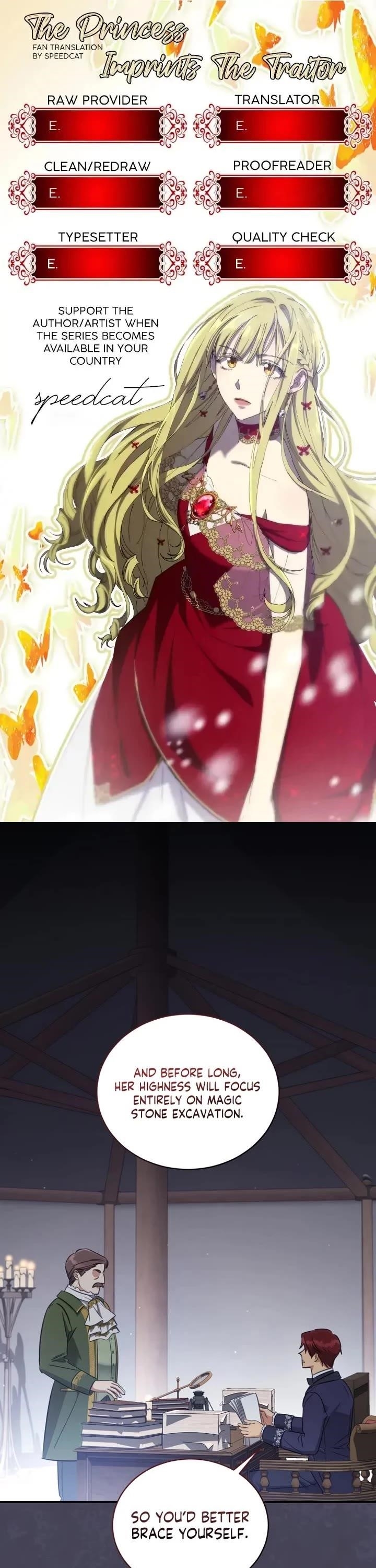 The Princess Imprints the Traitor - Chapter 68 Page 1