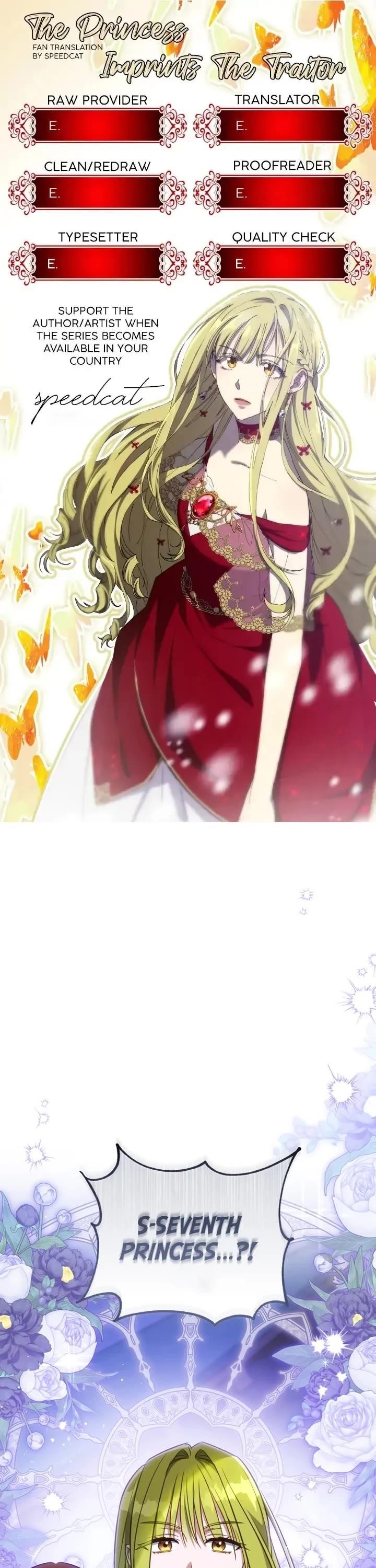 The Princess Imprints the Traitor - Chapter 69 Page 1