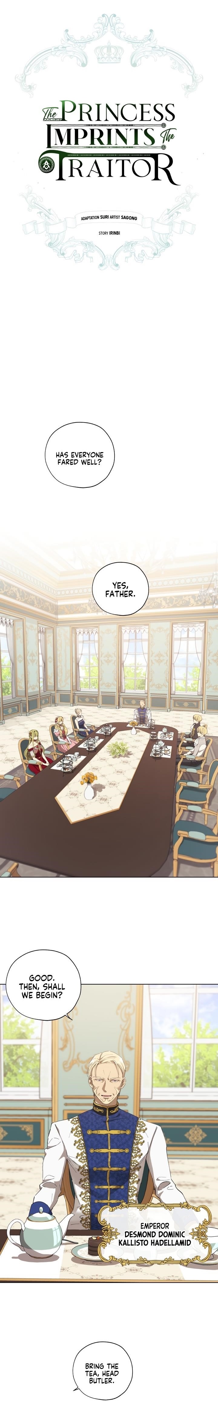 The Princess Imprints the Traitor - Chapter 8 Page 1