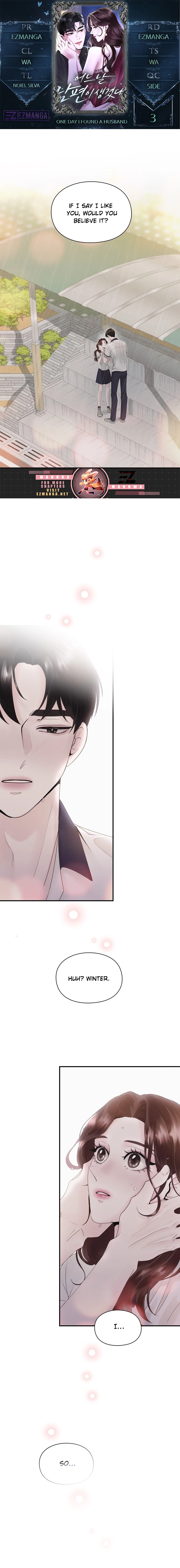 One Day I Found a Husband - Chapter 3 Page 1