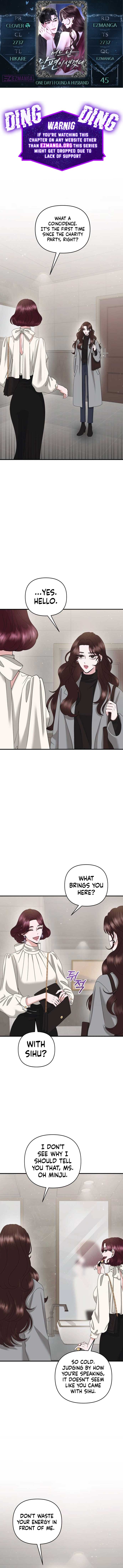 One Day I Found a Husband - Chapter 45 Page 1