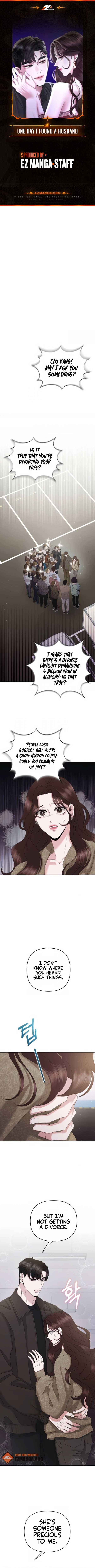 One Day I Found a Husband - Chapter 47 Page 1
