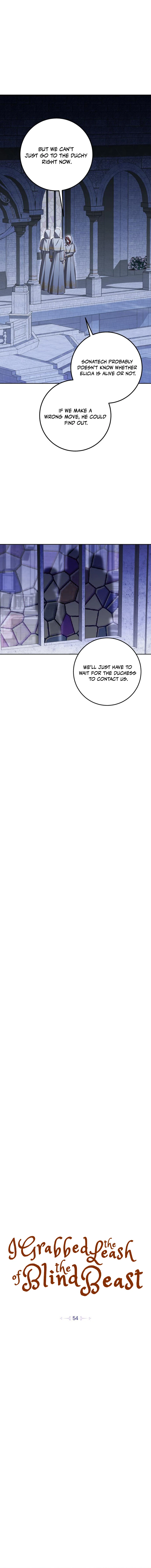 I Grabbed The Leash Of The Blind Beast - Chapter 54 Page 2