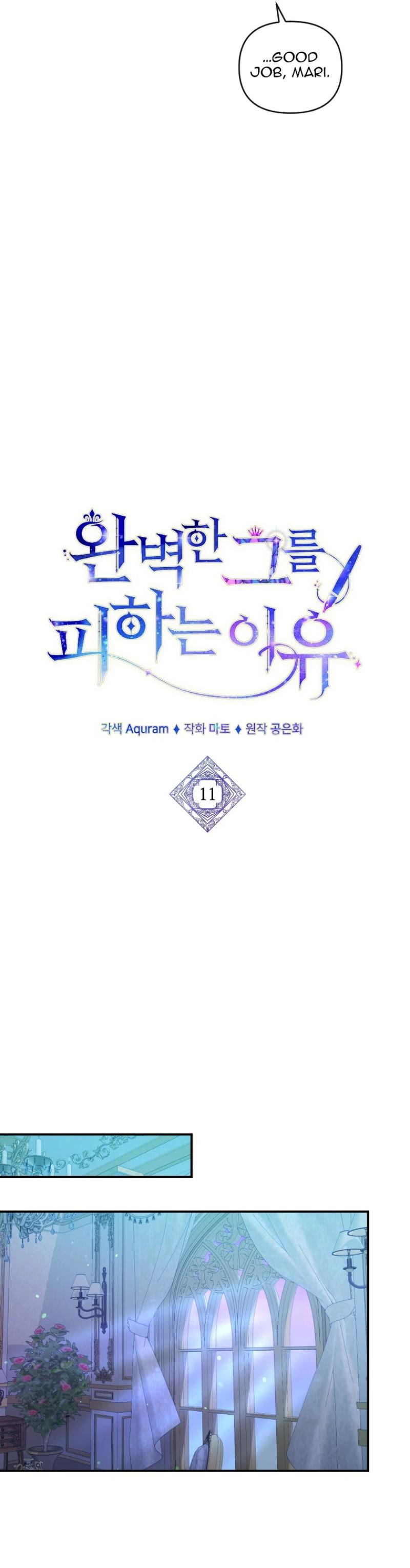 The Reason for Avoiding Him, the Perfect One - Chapter 11 Page 13