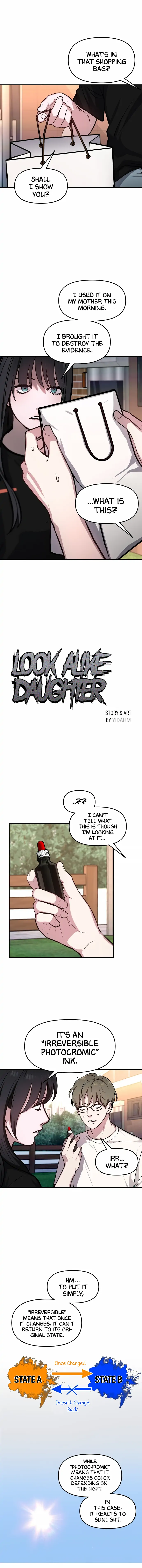 Look-Alike Daughter - Chapter 25 Page 1