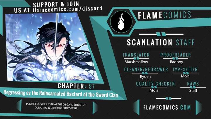 Regressing as the Reincarnated Bastard of the Sword Clan - Chapter 87 Page 1