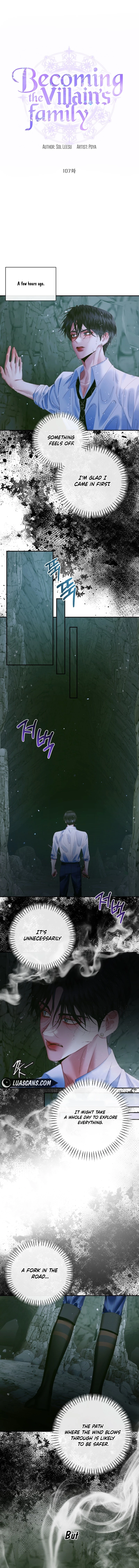 Becoming The Villain’s Family - Chapter 107 Page 3