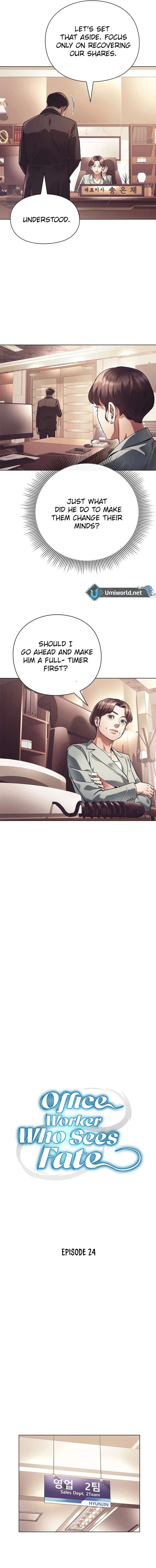 Office Worker Who Sees Fate - Chapter 24 Page 4