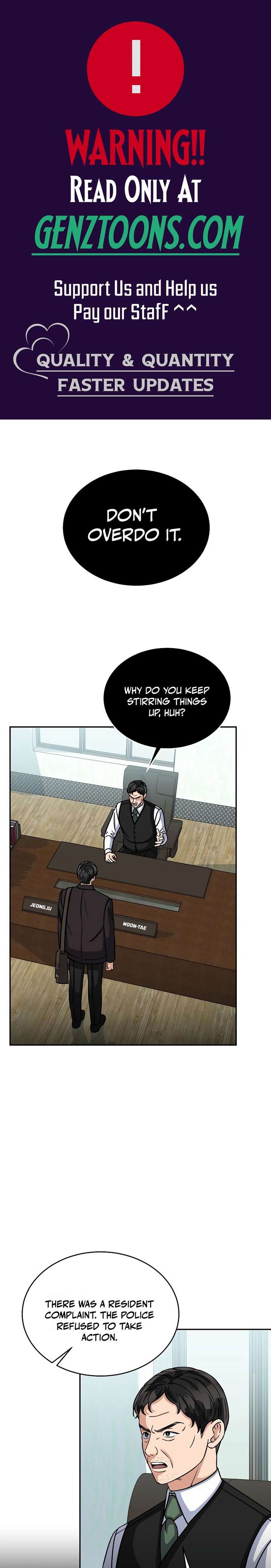 May the Congressman Protect You - Chapter 30 Page 1