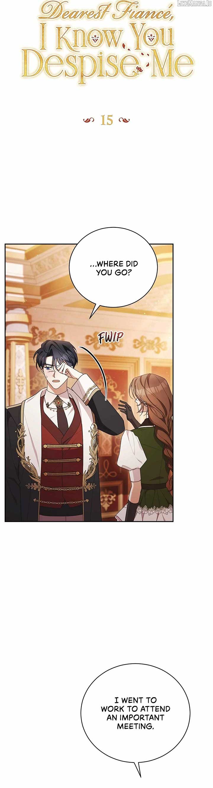Dearest Fiancé, I Know You Despise Me [Official] - Chapter 15 Page 4
