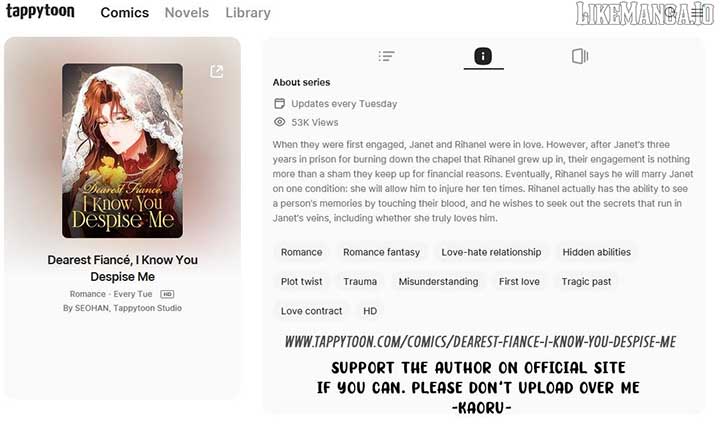 Dearest Fiancé, I Know You Despise Me [Official] - Chapter 17 Page 50