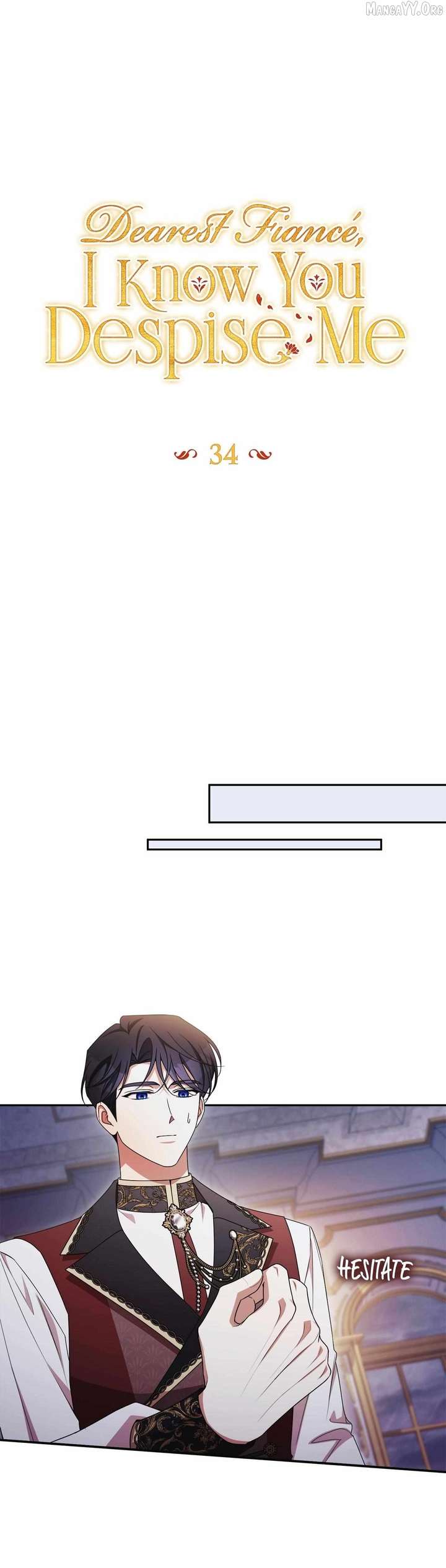 Dearest Fiancé, I Know You Despise Me [Official] - Chapter 34 Page 14