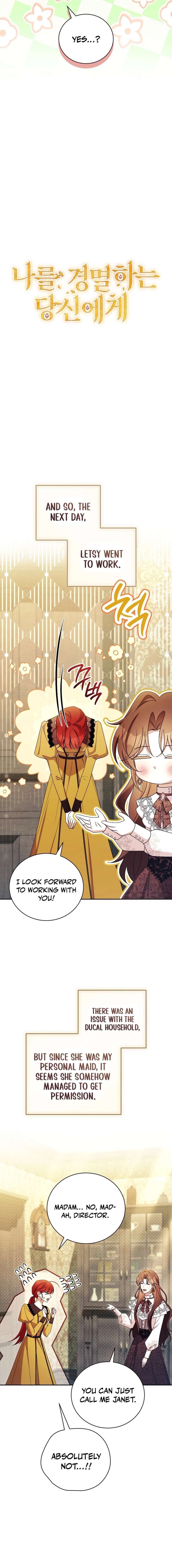 Dearest Fiancé, I Know You Despise Me [Official] - Chapter 37 Page 4