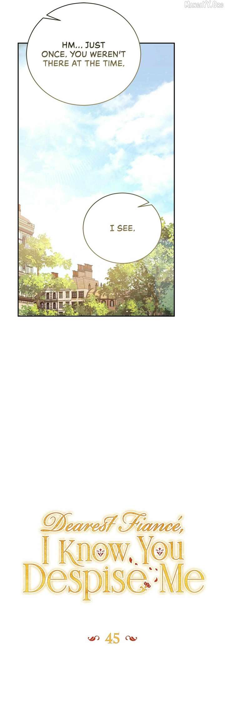 Dearest Fiancé, I Know You Despise Me [Official] - Chapter 45 Page 5