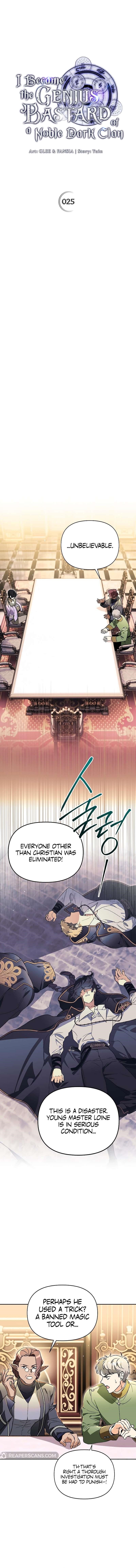 I Became the Genius Bastard of a Noble Dark Clan - Chapter 25 Page 3