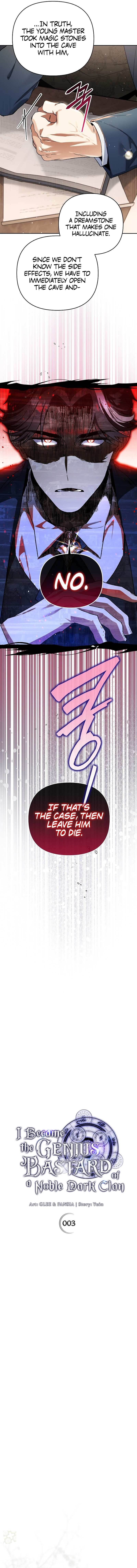 I Became the Genius Bastard of a Noble Dark Clan - Chapter 3 Page 3