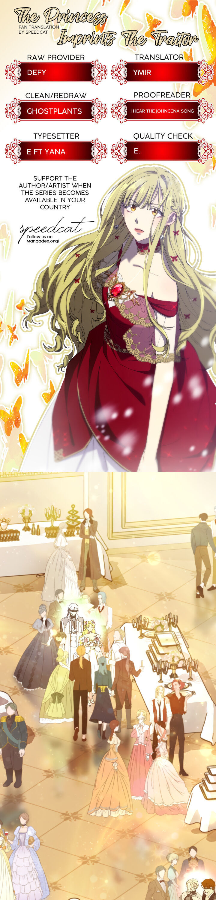 The Princess Imprints a Traitor - Chapter 23 Page 1