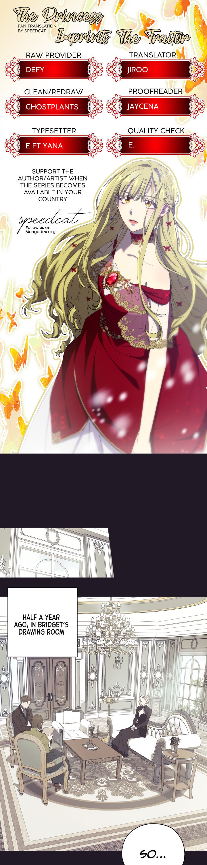 The Princess Imprints a Traitor - Chapter 24 Page 1