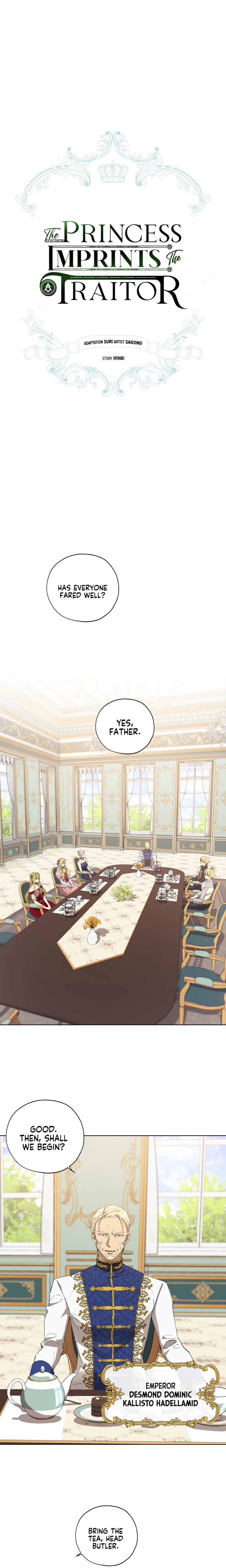 The Princess Imprints a Traitor - Chapter 8 Page 1