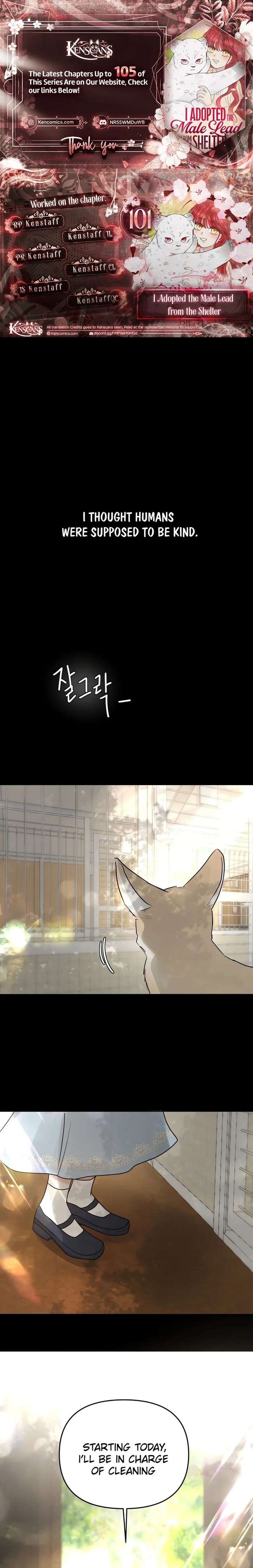 I Adopted a Male Lead From a Prison Shelter - Chapter 101 Page 1