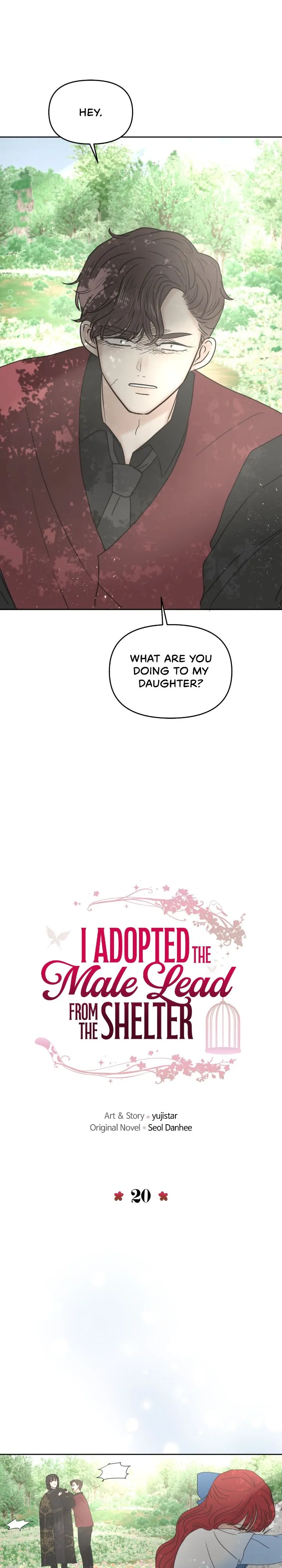 I Adopted a Male Lead From a Prison Shelter - Chapter 20 Page 14