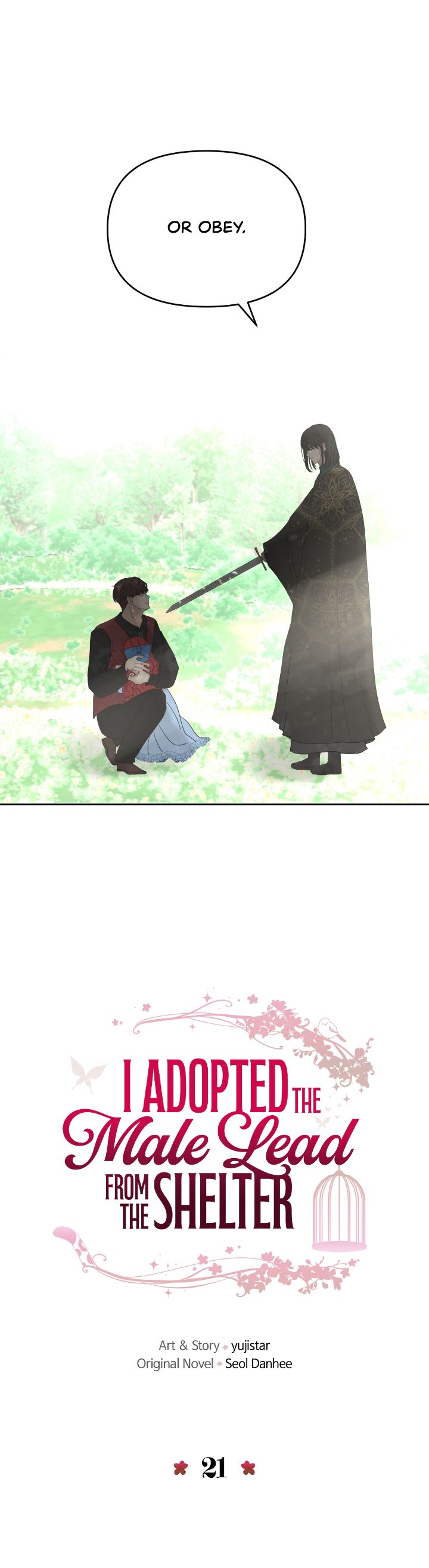 I Adopted a Male Lead From a Prison Shelter - Chapter 21 Page 9