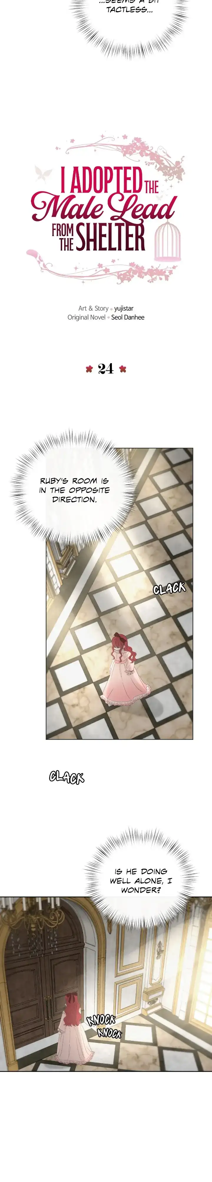 I Adopted a Male Lead From a Prison Shelter - Chapter 24 Page 8