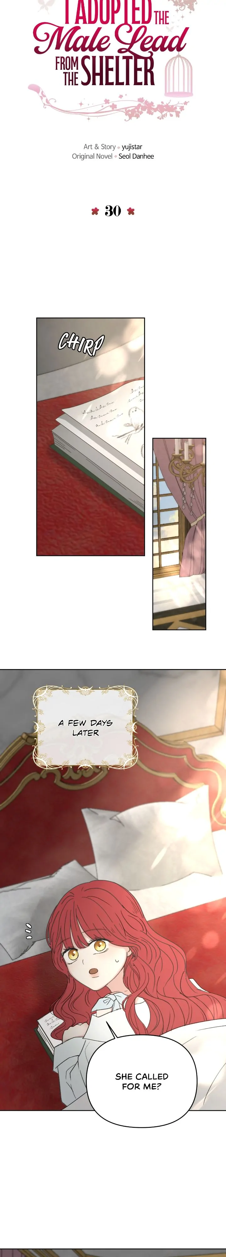 I Adopted a Male Lead From a Prison Shelter - Chapter 30 Page 13