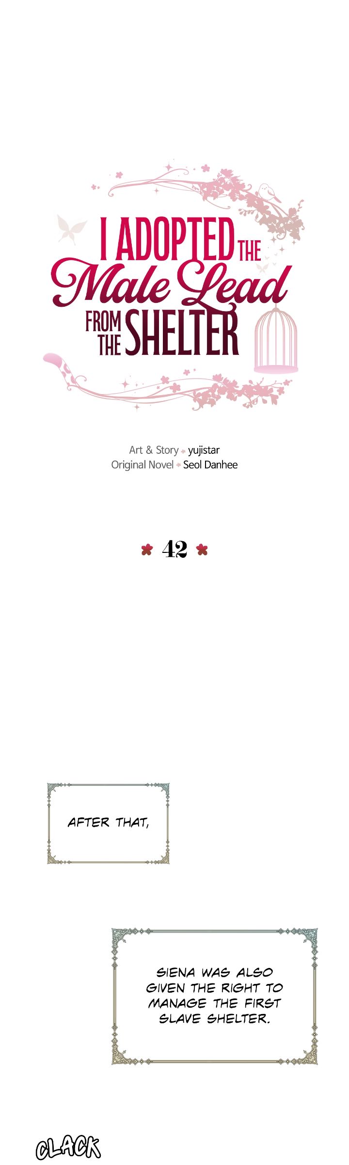 I Adopted a Male Lead From a Prison Shelter - Chapter 42 Page 4