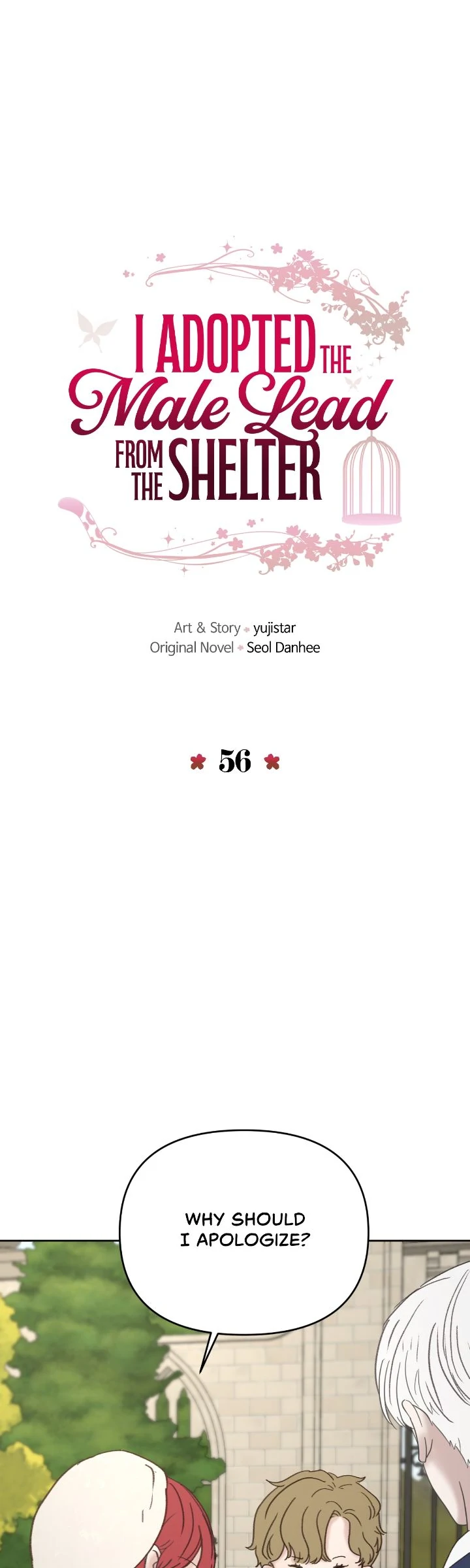 I Adopted a Male Lead From a Prison Shelter - Chapter 56 Page 1