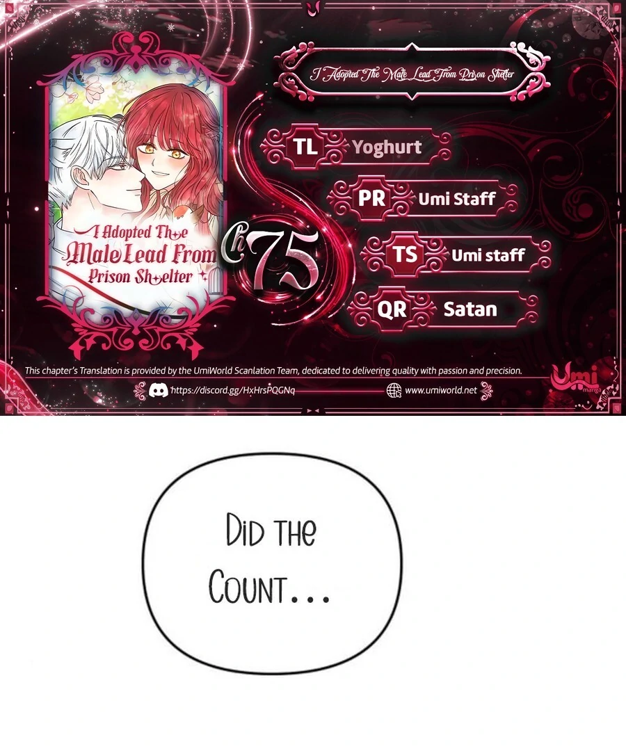 I Adopted a Male Lead From a Prison Shelter - Chapter 75 Page 1