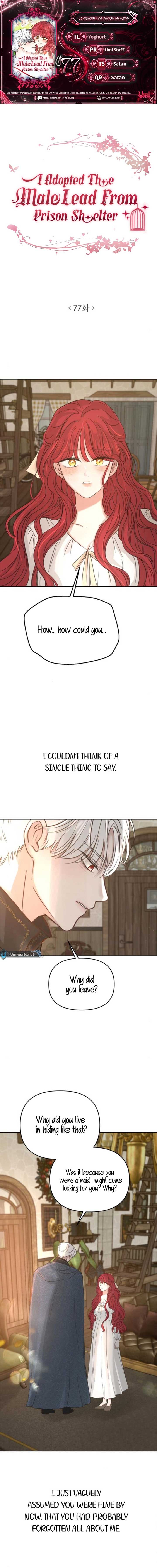 I Adopted a Male Lead From a Prison Shelter - Chapter 77 Page 1