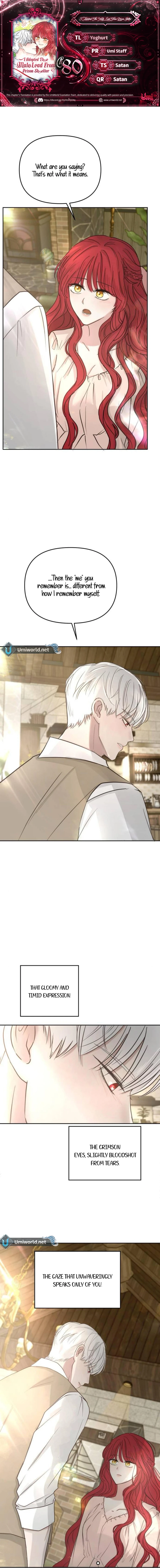 I Adopted a Male Lead From a Prison Shelter - Chapter 80 Page 1