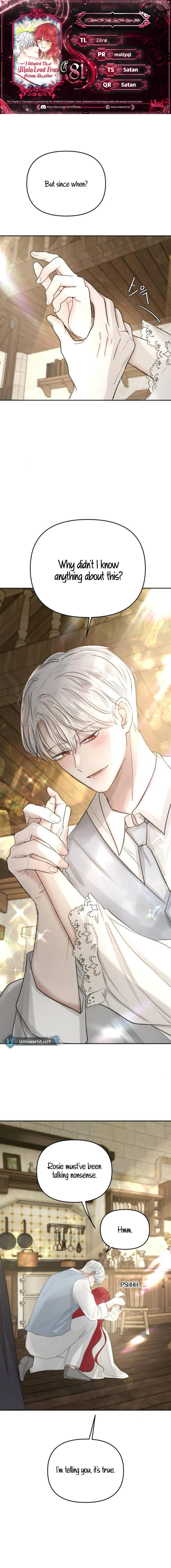 I Adopted a Male Lead From a Prison Shelter - Chapter 81 Page 1