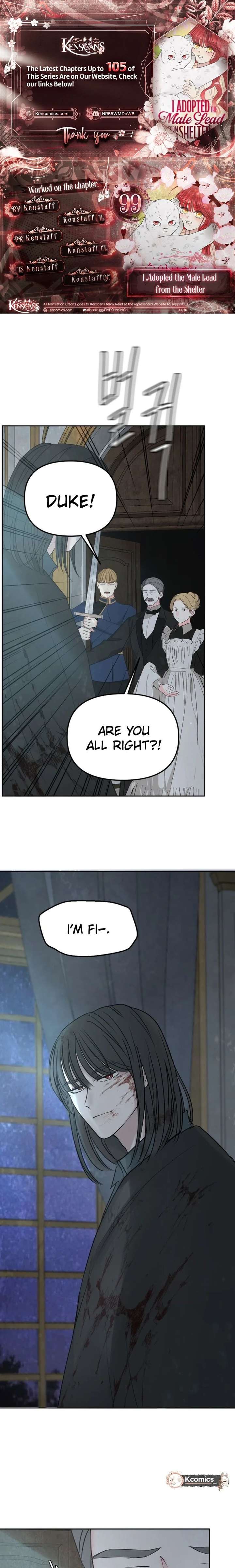 I Adopted a Male Lead From a Prison Shelter - Chapter 99 Page 1