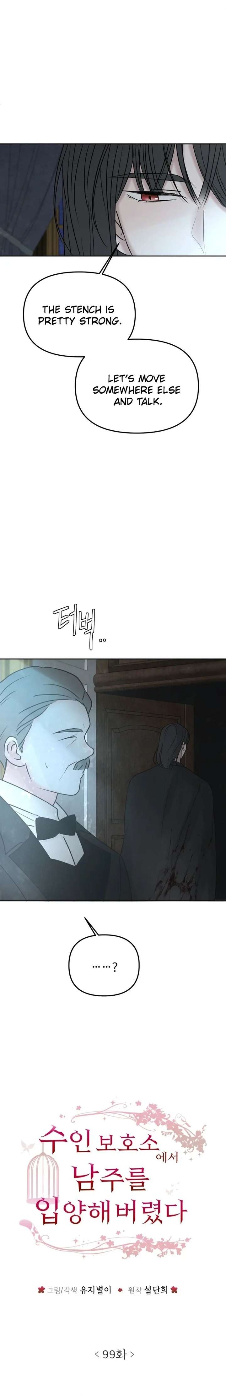 I Adopted a Male Lead From a Prison Shelter - Chapter 99 Page 3