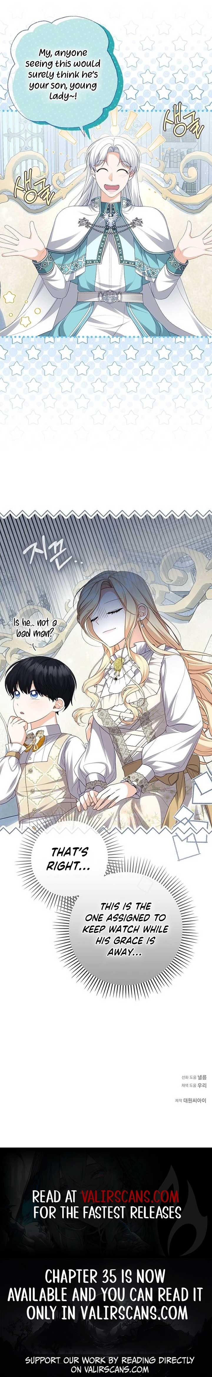 I Became the Mother of the Supporting Male Lead’s Son - Chapter 32 Page 9