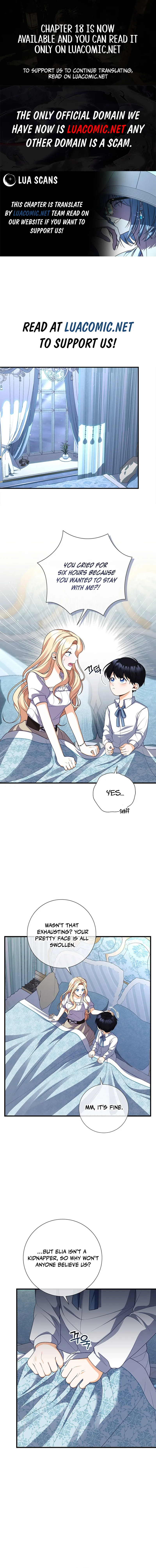 I Became the Mother of the Supporting Male Lead’s Son - Chapter 4 Page 1