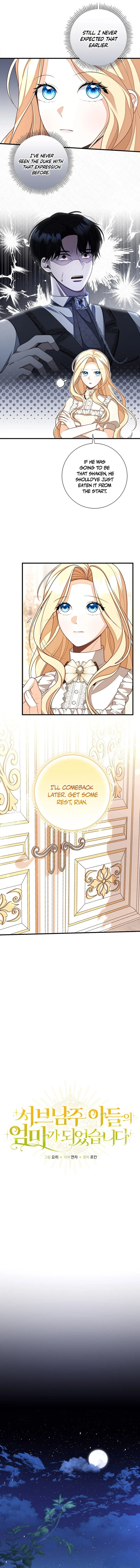 I Became the Mother of the Supporting Male Lead’s Son - Chapter 7 Page 2