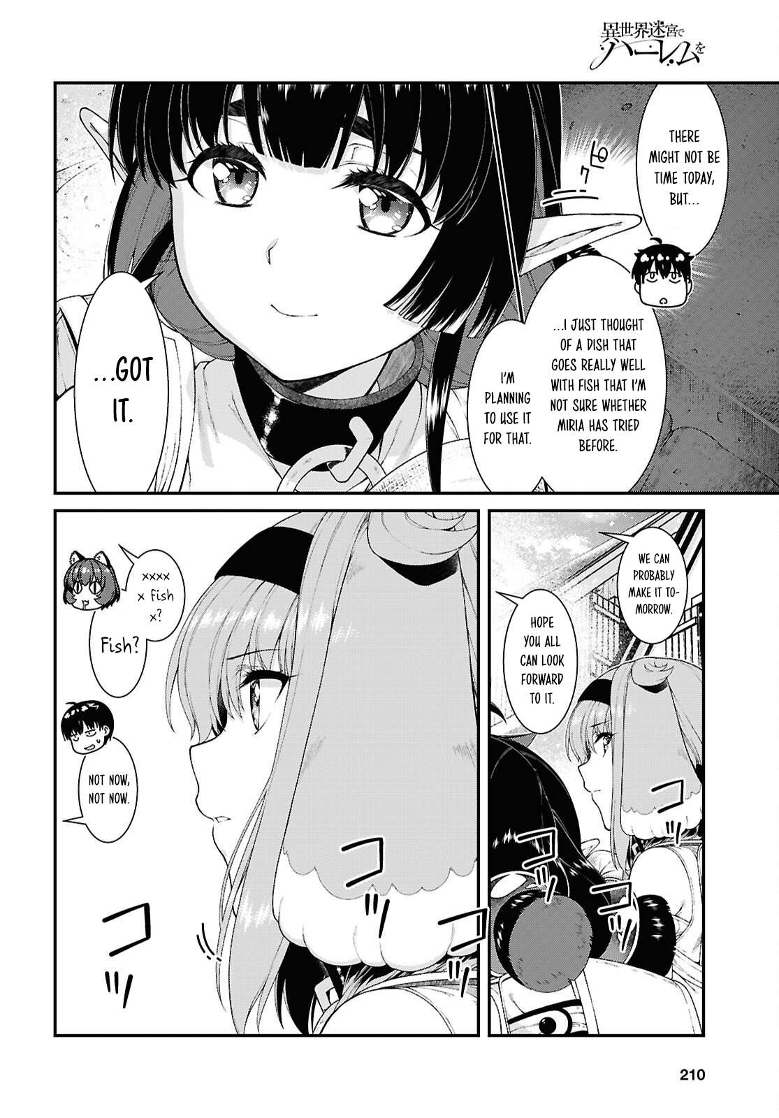 Isekai Meikyuu de Harem wo Manga Chapter 112.00 Page 4