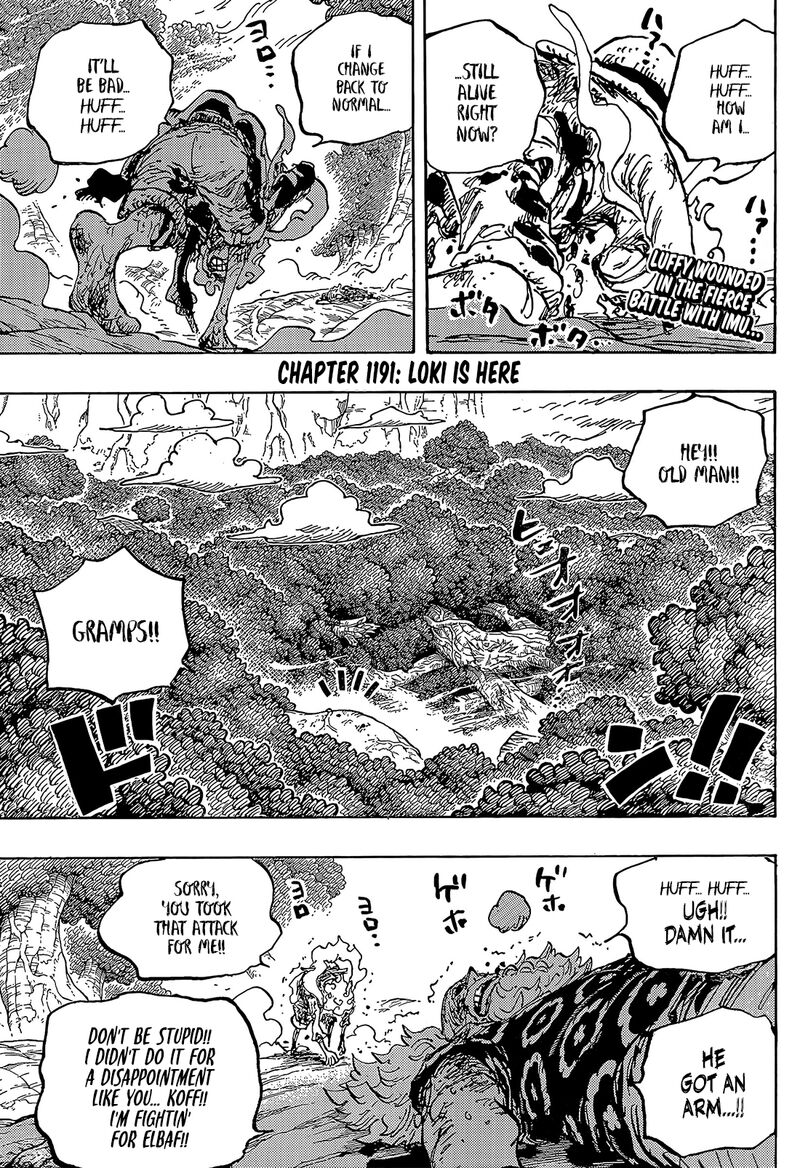 One Piece - Chapter 1191 Page 1