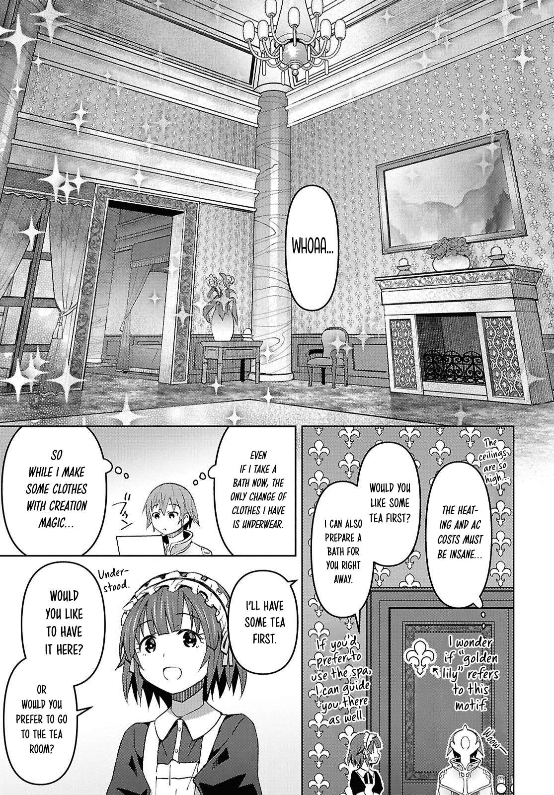 Dungeon Tou de Yadoya wo Yarou! Souzou Mahou wo Moratta Ore no Hosoude Hanjouki - Chapter 63 Page 22