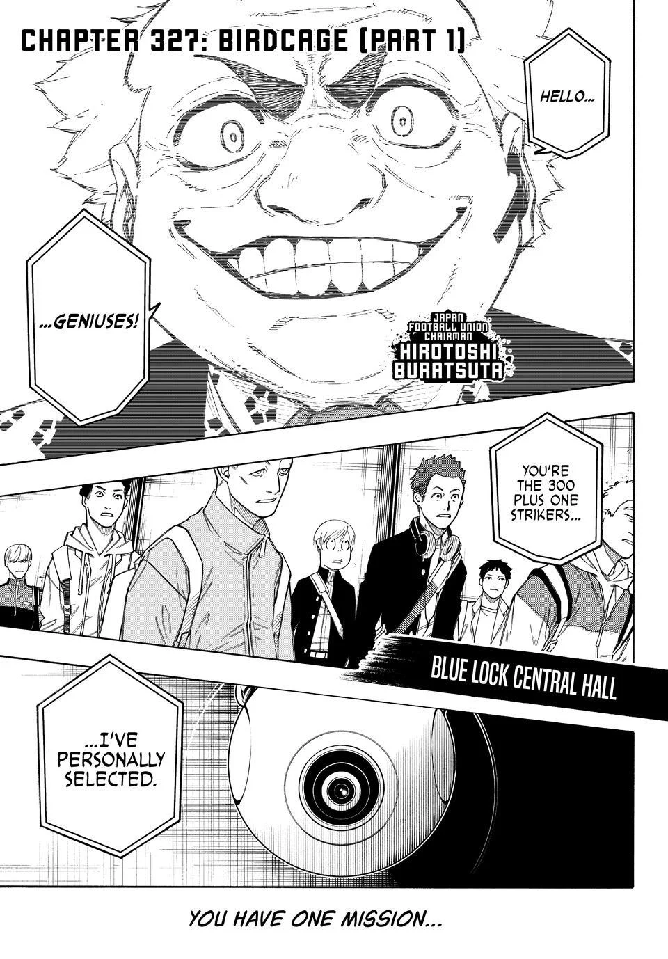 Blue Lock - Chapter 327 Page 1