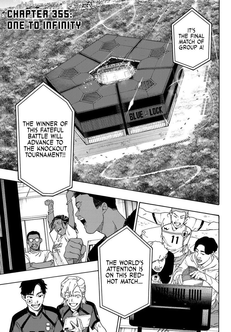 Blue Lock - Chapter 355 Page 1