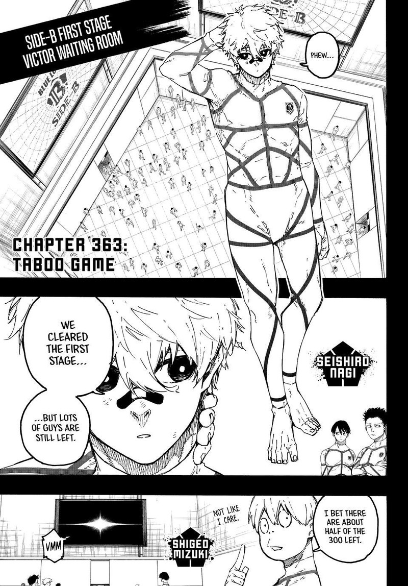 Blue Lock Manga Chapter 363.00 Page 1