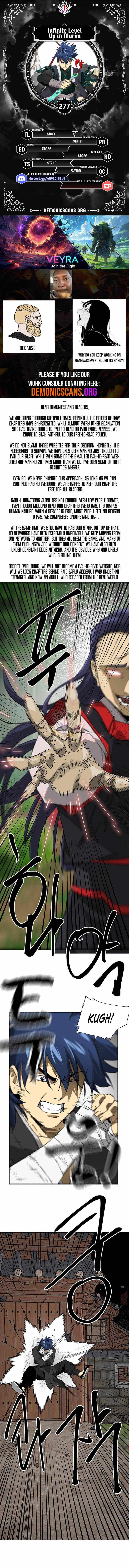 Infinite Level Up in Murim - Chapter 277 Page 1