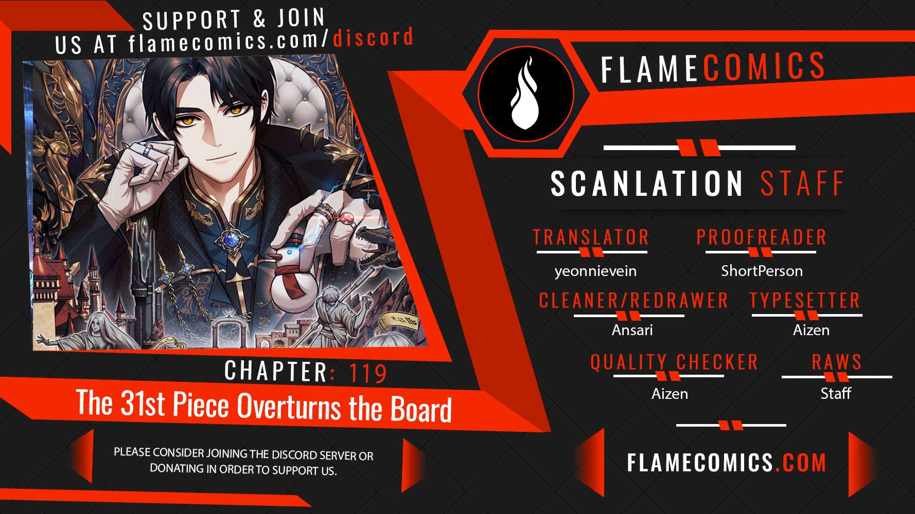 The 31st Piece Overturns the Board - Chapter 119 Page 1