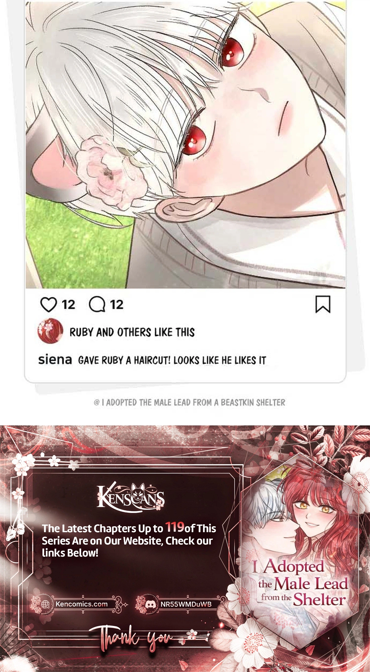 I Adopted a Male Lead From a Prison Shelter - Chapter 109 Page 32